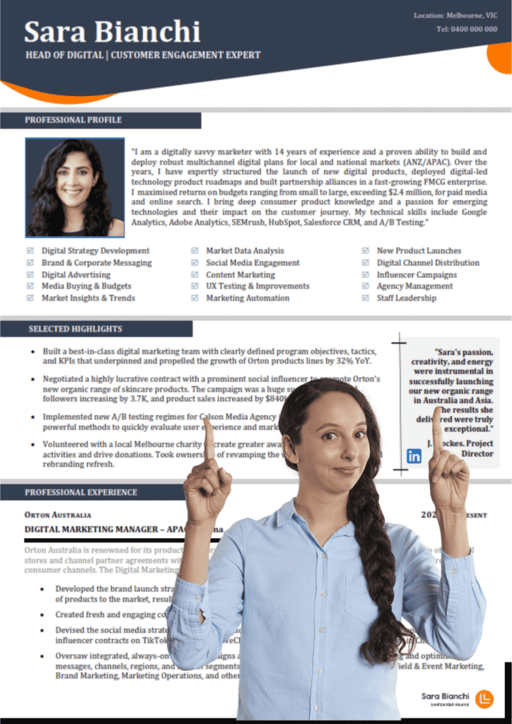 Sydney Resume Writer